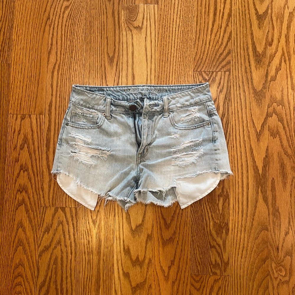 American Eagle High Waisted Jean Shorts